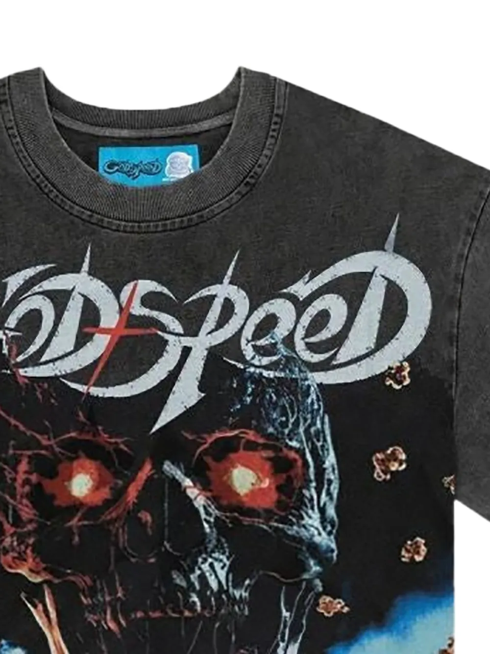 GODSPEED T-shirt met grafische print - Zwart