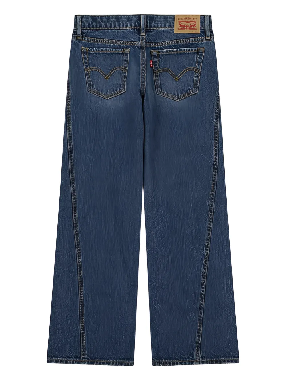 Levi's Seam-detail Jeans In Blue