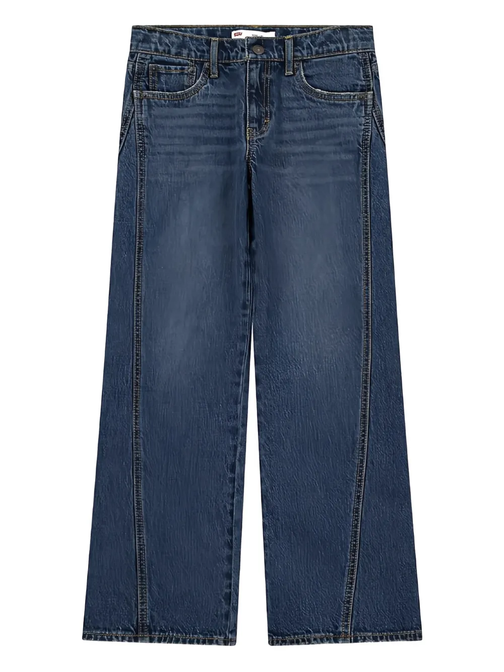 Levi's Kids seam-detail jeans - Blu