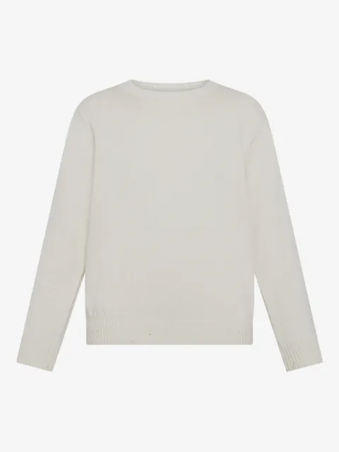 SUN68 KIDS distressed sweater