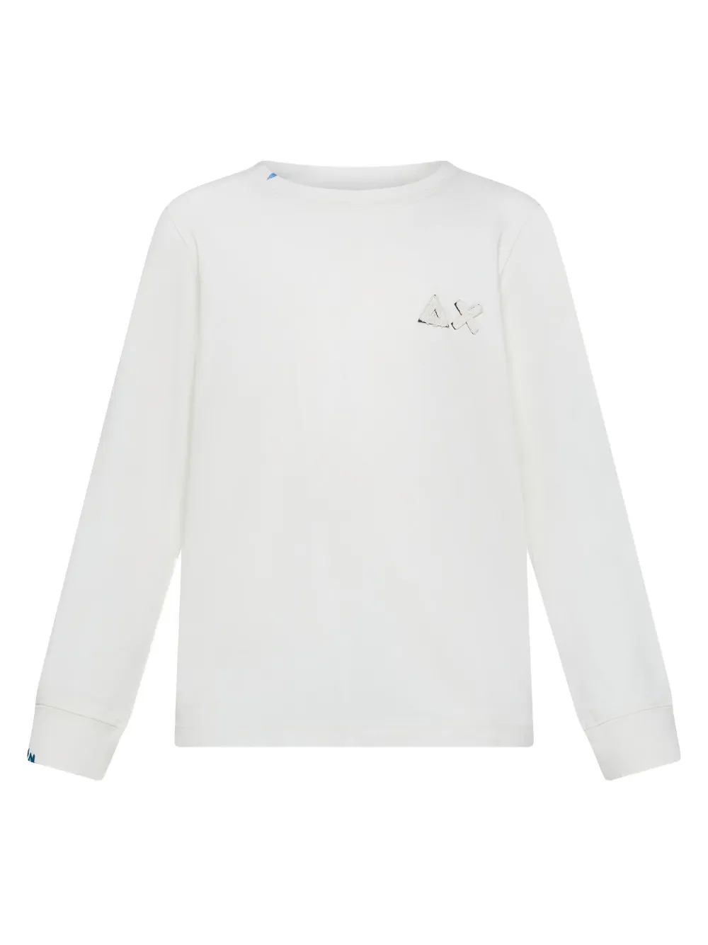 Sun 68 Long-sleeve T-shirt In White