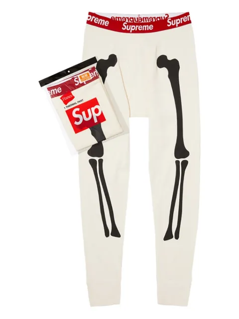Supreme  Hanes® bones thermal trousers