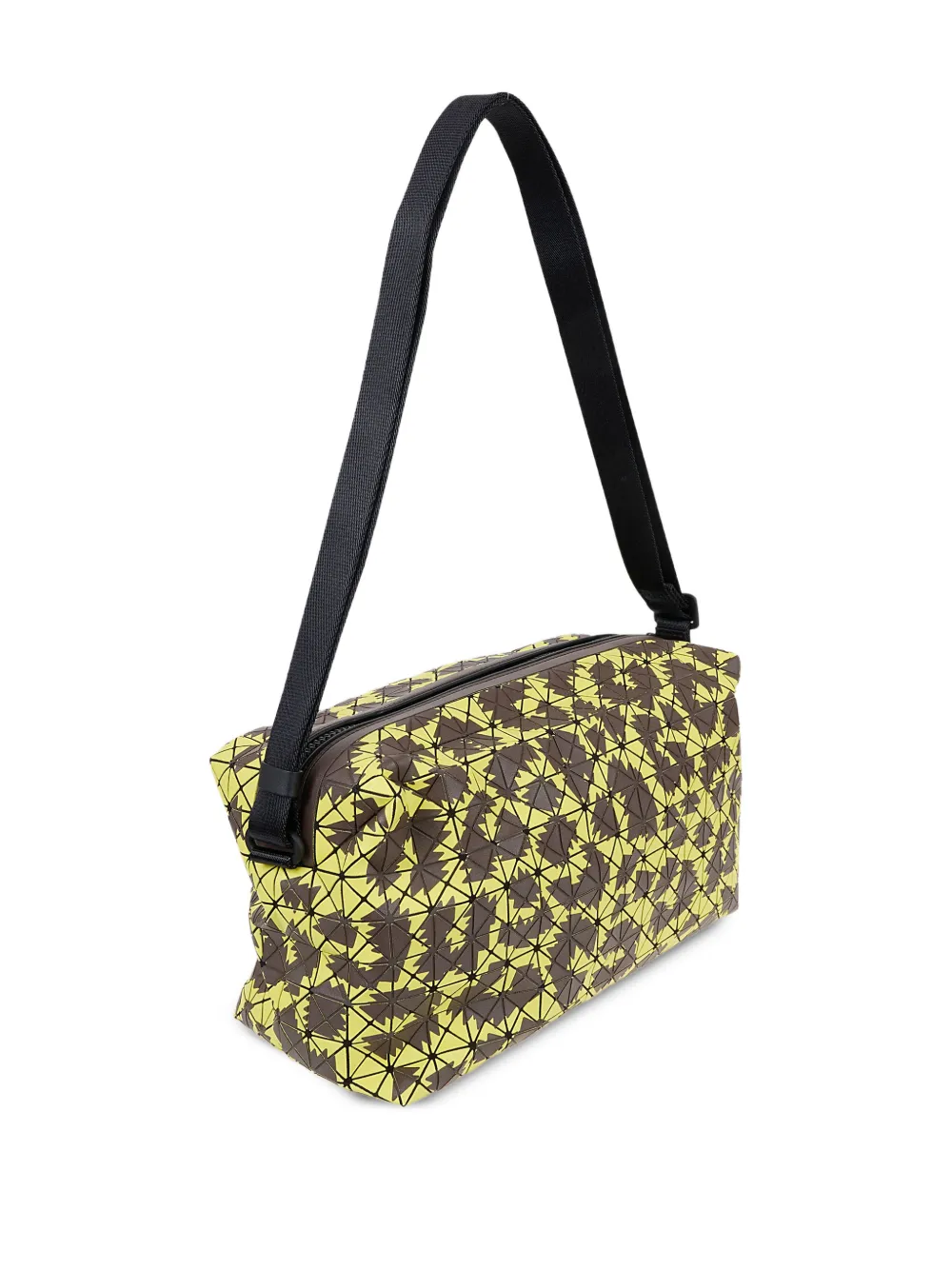  Bao Bao Issey Miyake Geometric-patterned Shoulder Bag - Yellow 