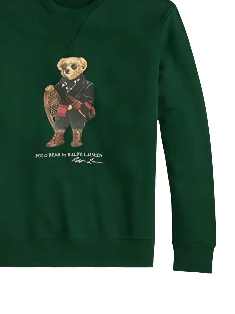 Polo Ralph Lauren bear long-sleeve sweatshirt - Groen