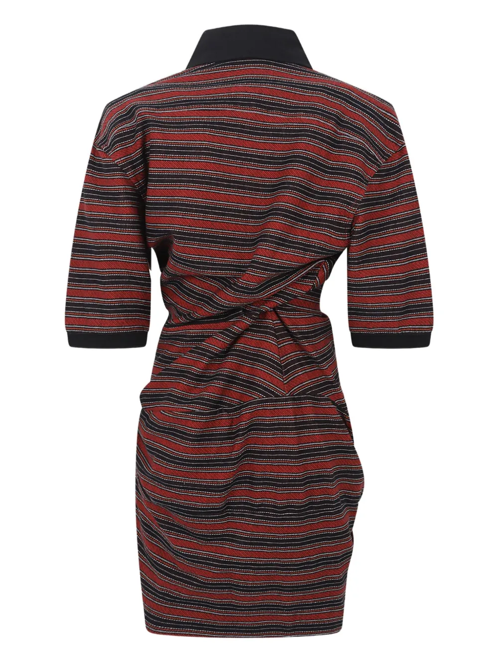 Vivienne Westwood striped polo mini dress - Rood