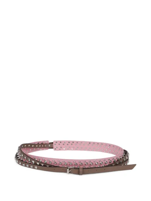 ALL IN studded triple belt
