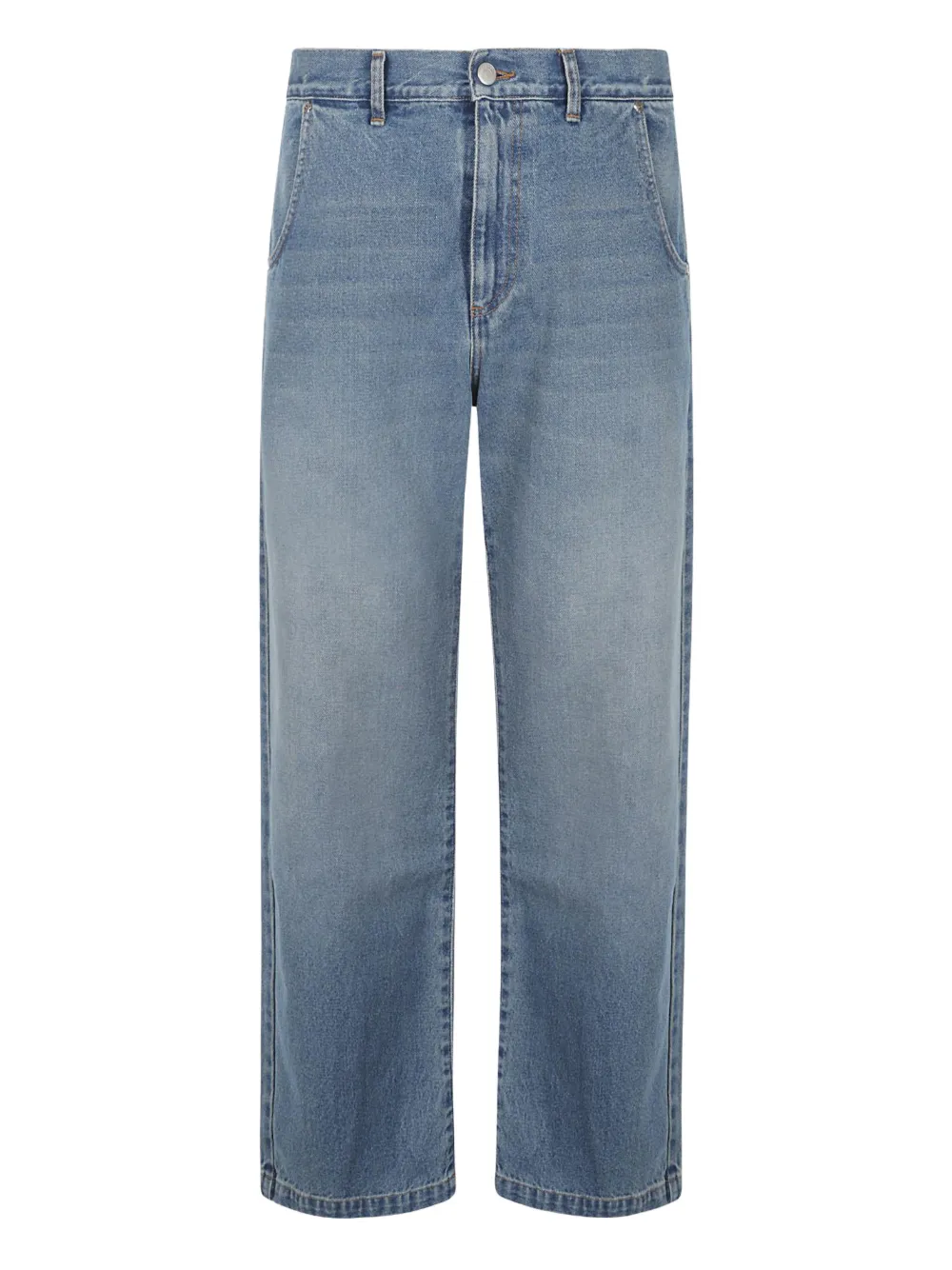 mfpen jeans rectos con abertura | azul | Image 1