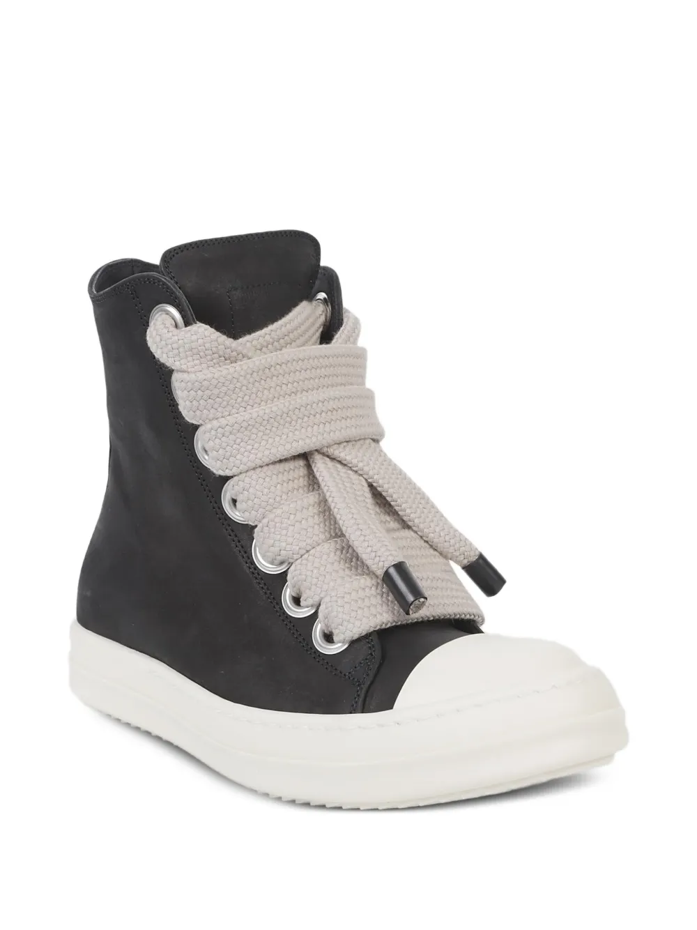 Rick Owens baskets jumbolace en cuir | baskets montantes | Image 2