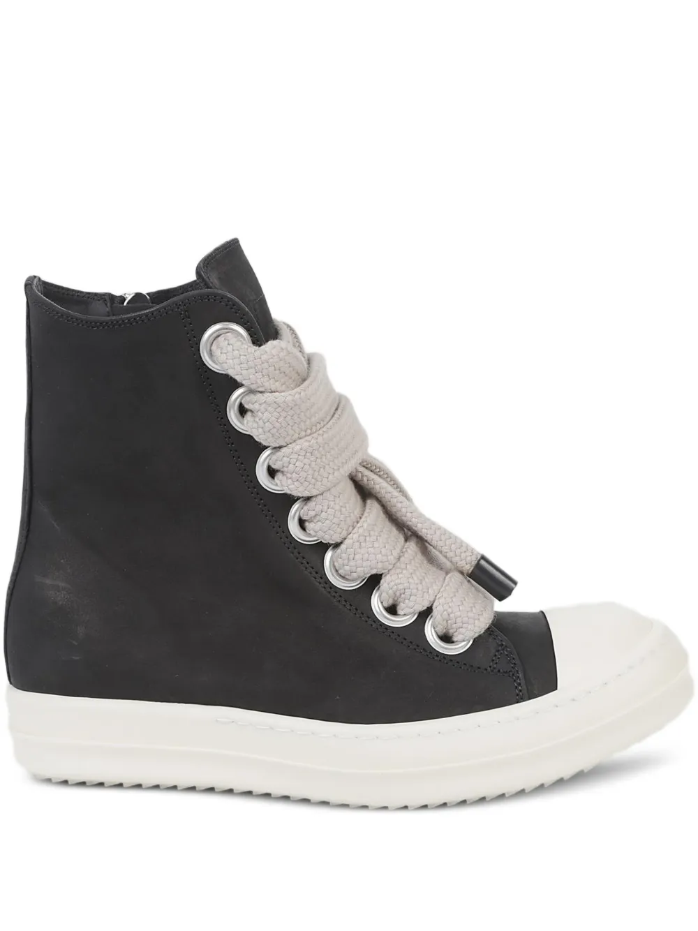 Rick Owens baskets jumbolace en cuir | noir | Image 1