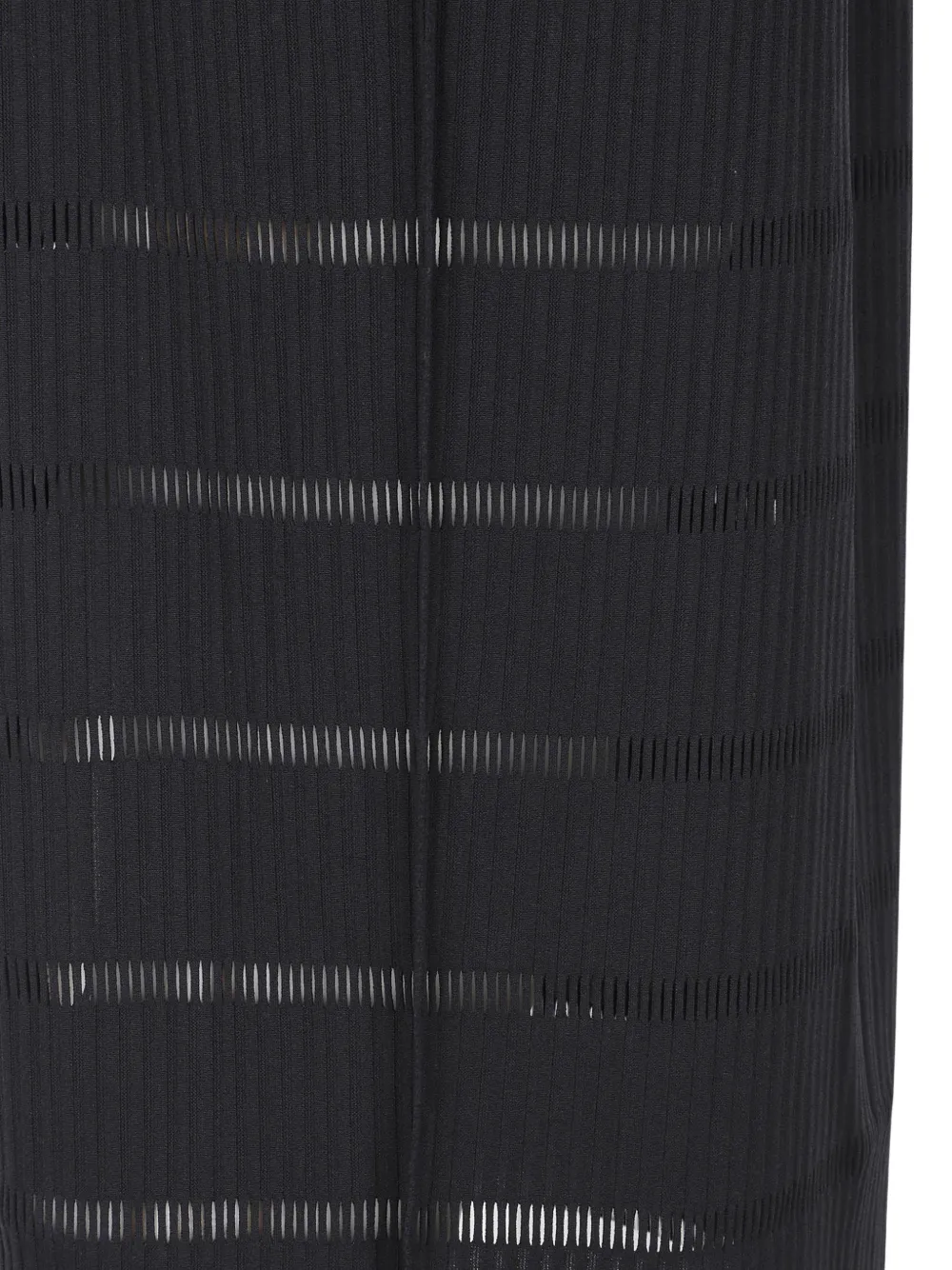 Issey Miyake Drawstring Pleated Skirt In Black