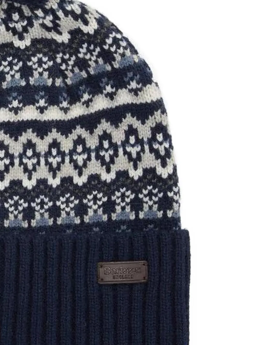 Barbour Marlow Fair Isle-knit beanie | Image 2