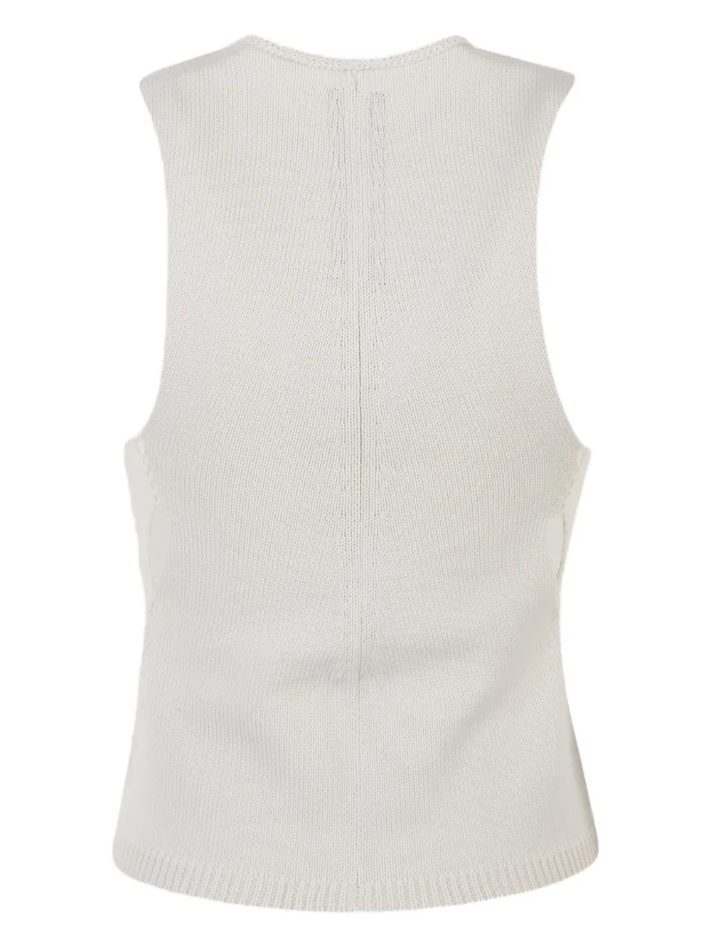 Rick Owens Tanja Cutout Top In White