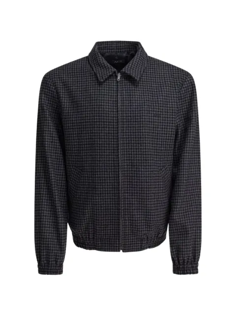 A.P.C. zip houndstooth gilbert jacket
