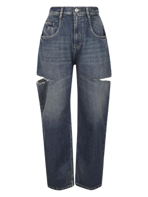 Maison Margiela cut-out jeans