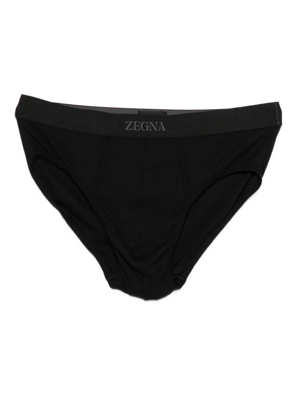 Zegna slip à taille logo | noir | Image 1