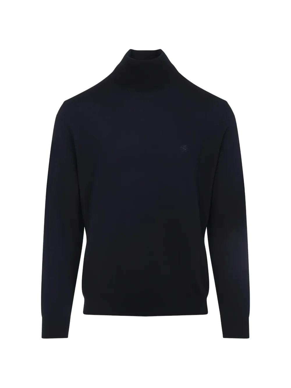 ETRO logo-embroidered jumper - Blu