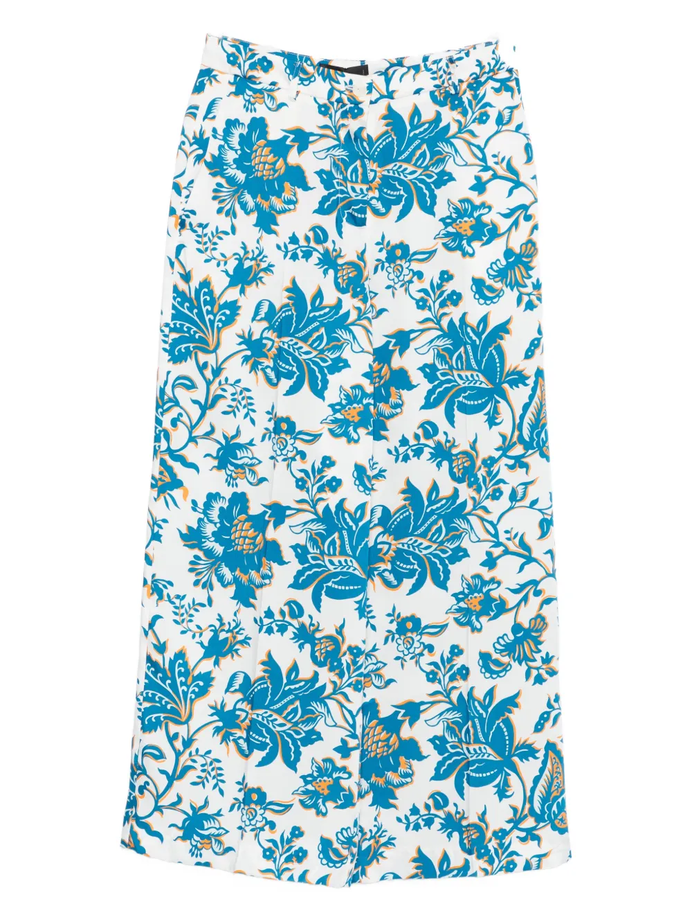 ETRO floral trousers - Bianco