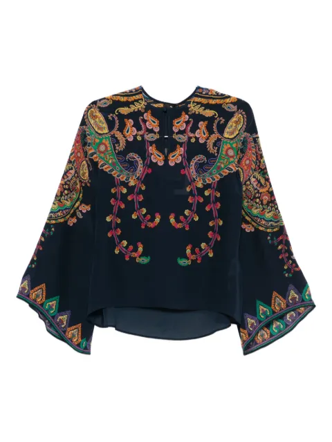ETRO Bluse mit Paisleymuster