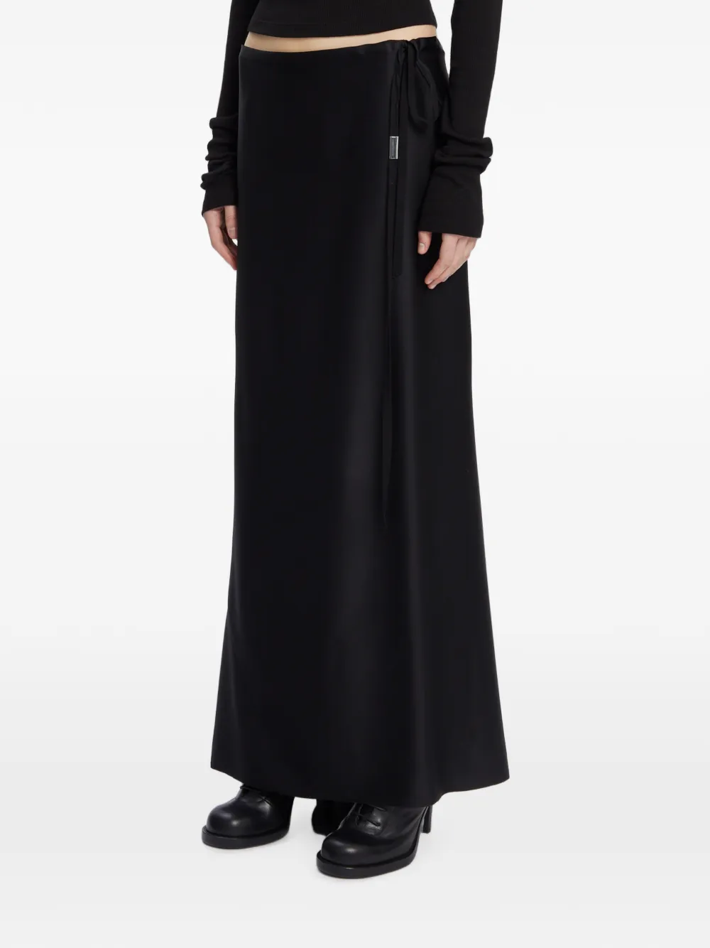 Ann Demeulemeester Eveline maxi-rok Zwart