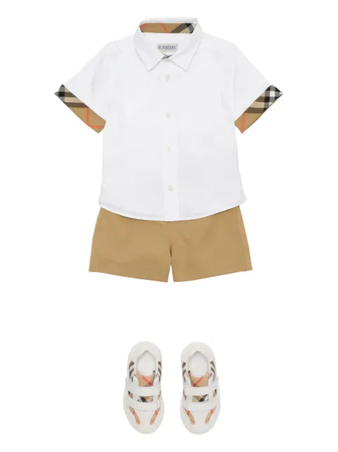Burberry Kids cotton shirt