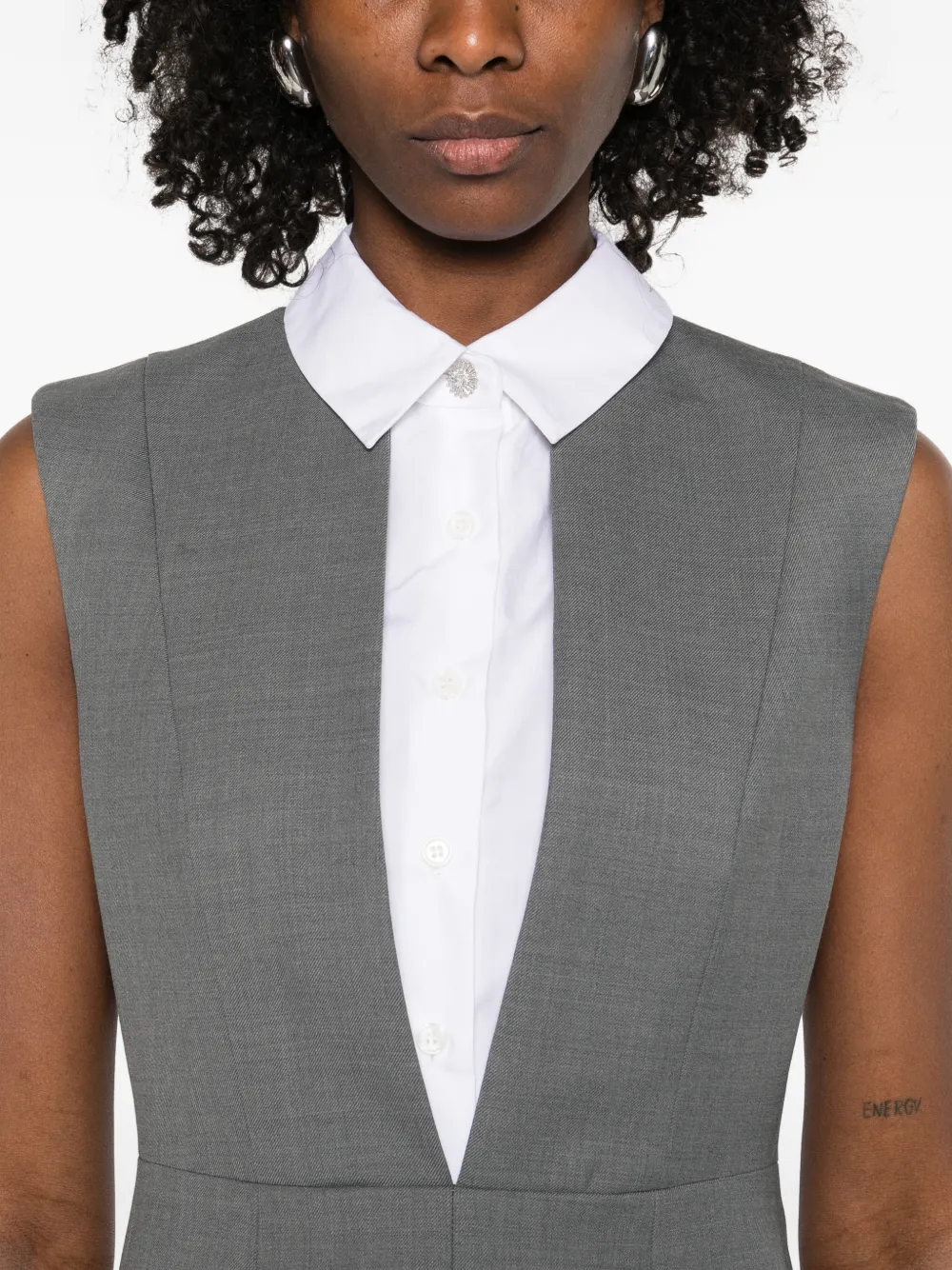 Panelled Mini Dress