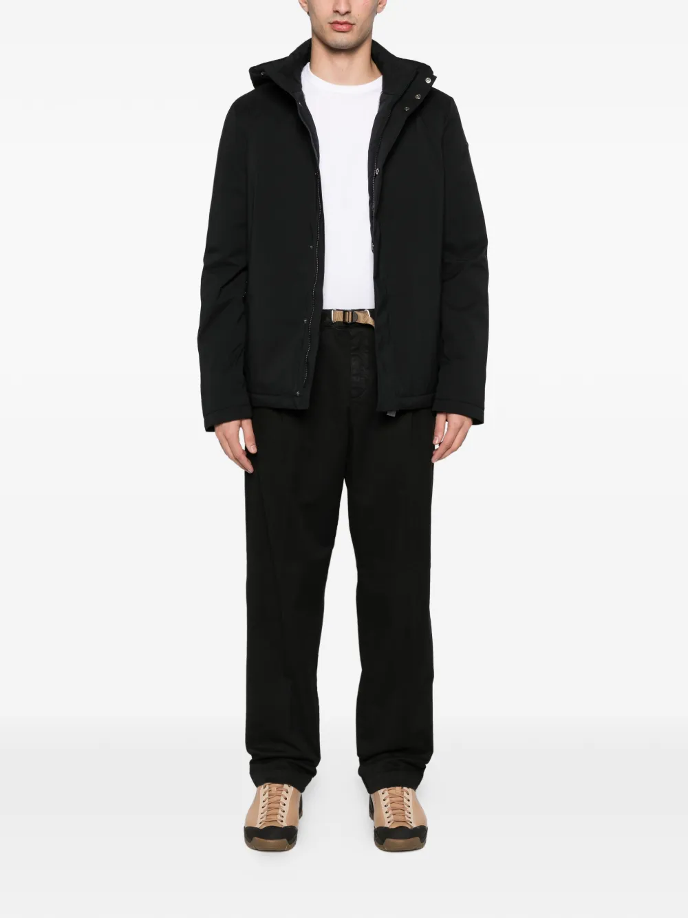 White Sand pantalones con cinturón | Pantalones rectos y con corte regular | Image 2