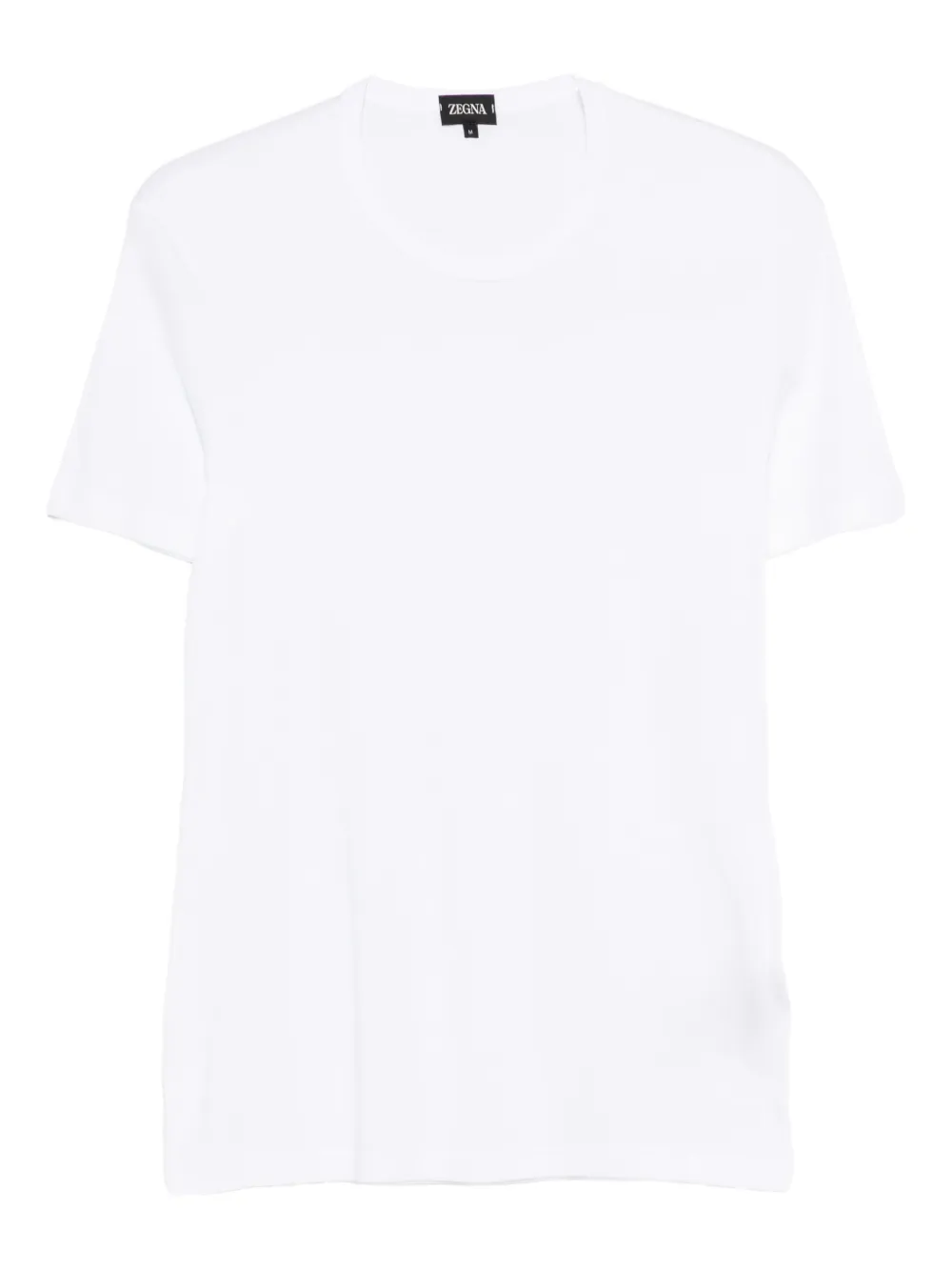 Zegna camiseta de canalé | blanco | Image 1