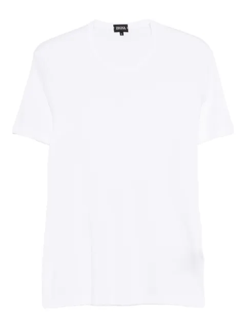 Zegna ribbed T-shirt