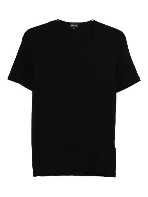 Zegna ribbed T-shirt