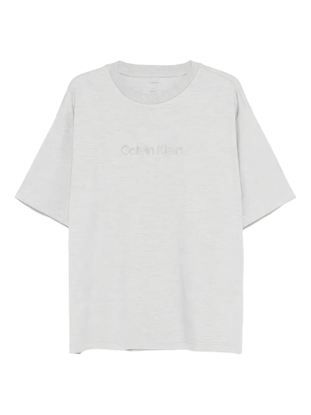 Calvin Klein playera con logo bordado | gris | Image 1