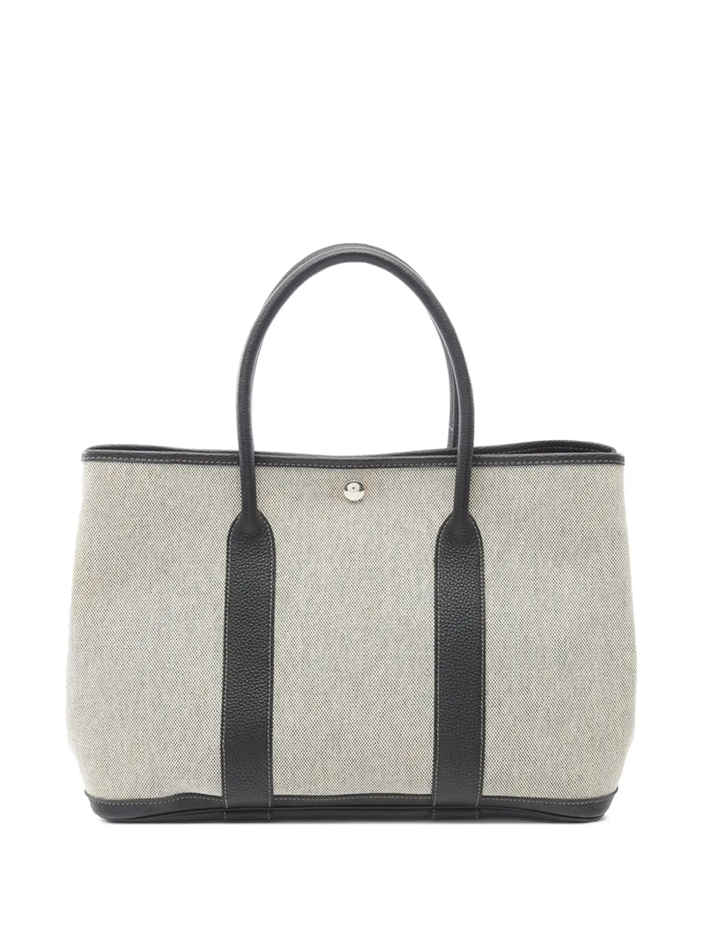 Hermès Pre-Owned Borsa tote Garden Party 36 in tela e pelle Negonda 2010-2025 - Marrone