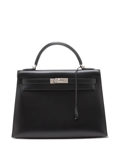 Hermès Pre-Owned 2001 Box Calf Kelly II Sellier 32 satchel