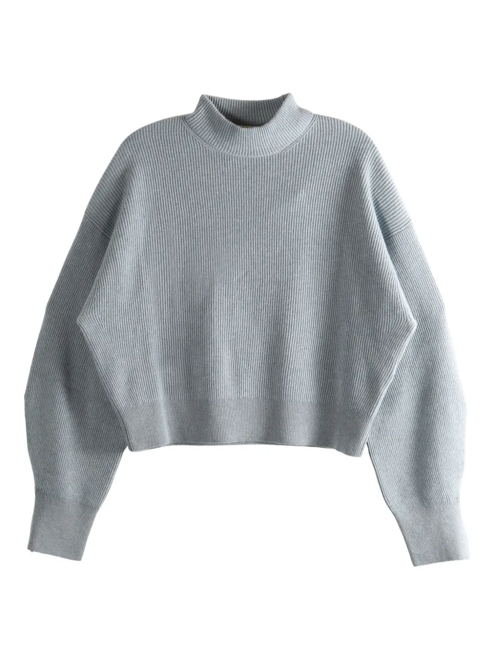Brunello Cucinelli mock-neck sweater - Blu
