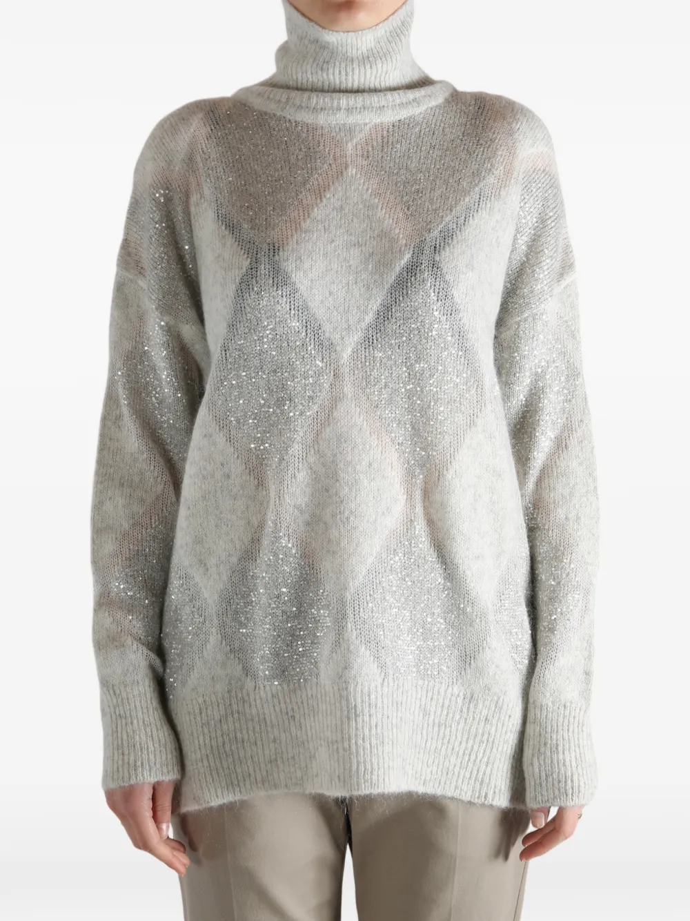 Brunello Cucinelli turtleneck sweater | Knitted Sweaters | Image 2