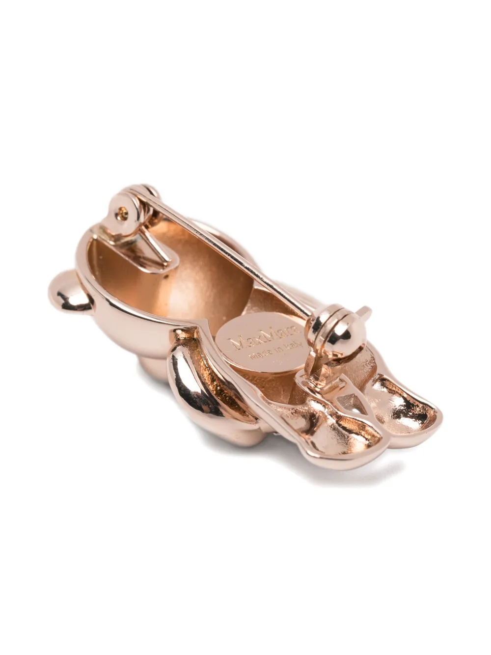 Max Mara teddy-bear brooch - Roze