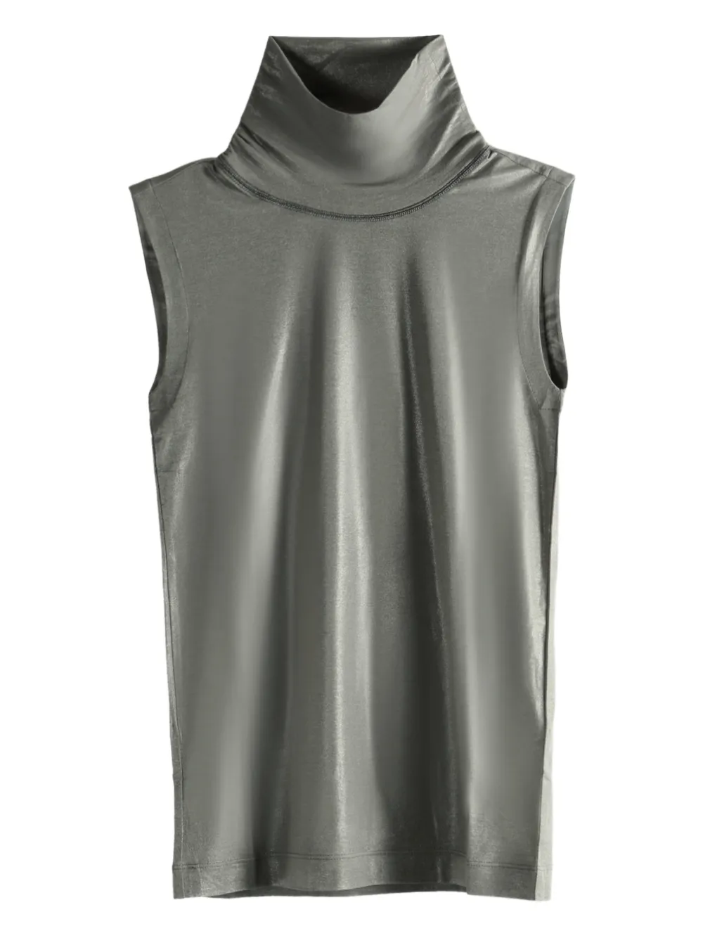 Brunello Cucinelli turtleneck top | Green | Image 1