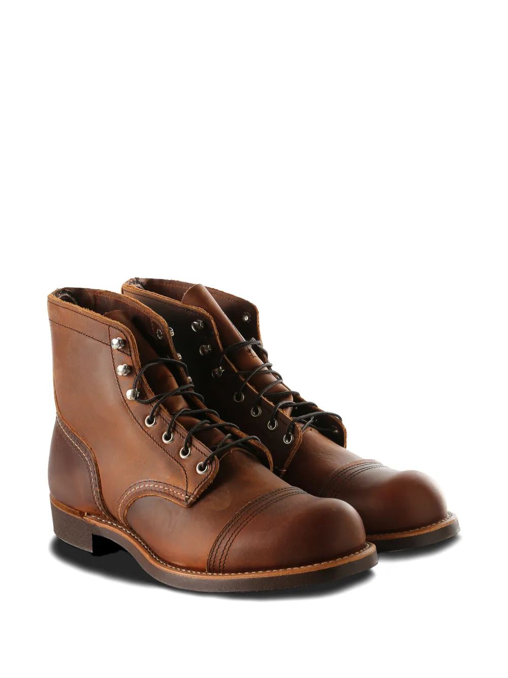 Red Wing Shoes Iron Ranger veterlaarzen Bruin
