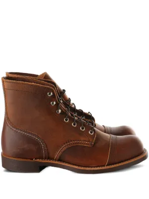 Red Wing Shoes レースアップ レザーブーツ | ブラウン | FARFETCH JP
