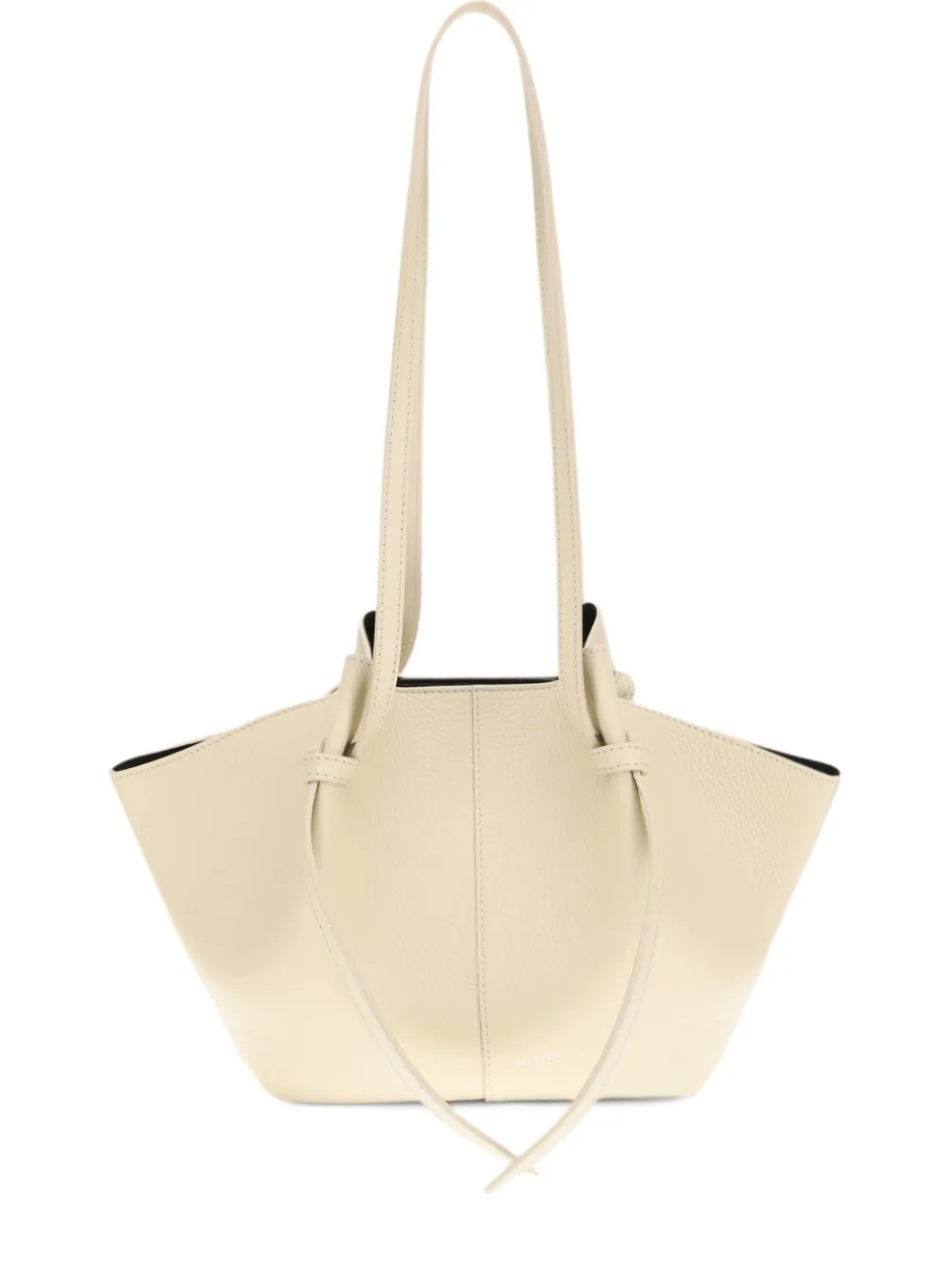 Yuzefi large Mochi leather shoulder bag - Toni neutri