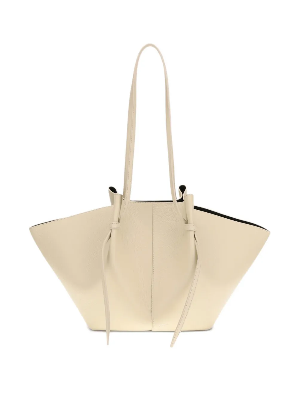 Yuzefi large Mochi leather shoulder bag - Toni neutri