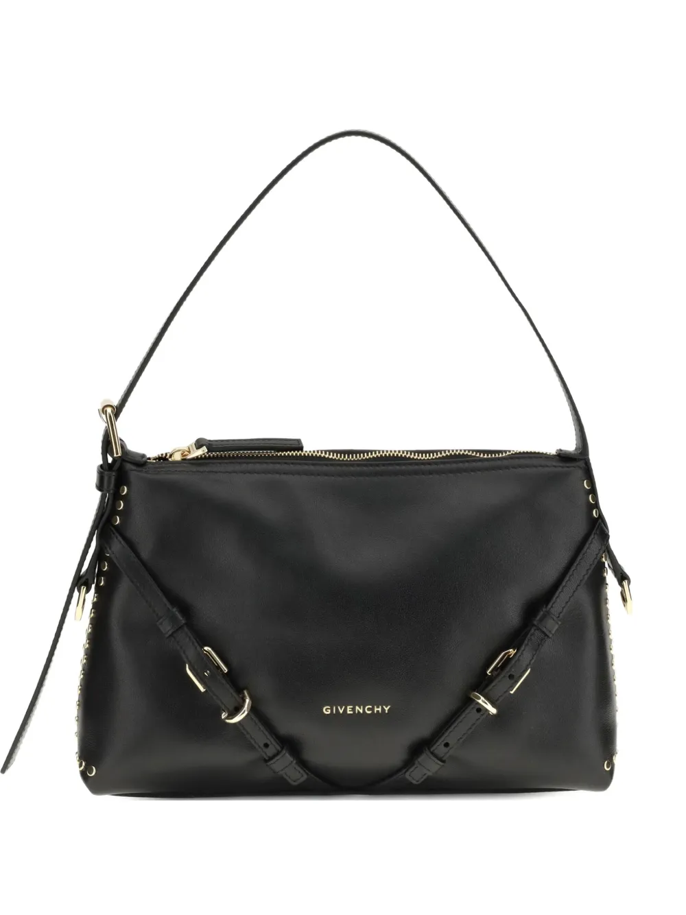 Givenchy Voyou studded shoulder bag - Nero