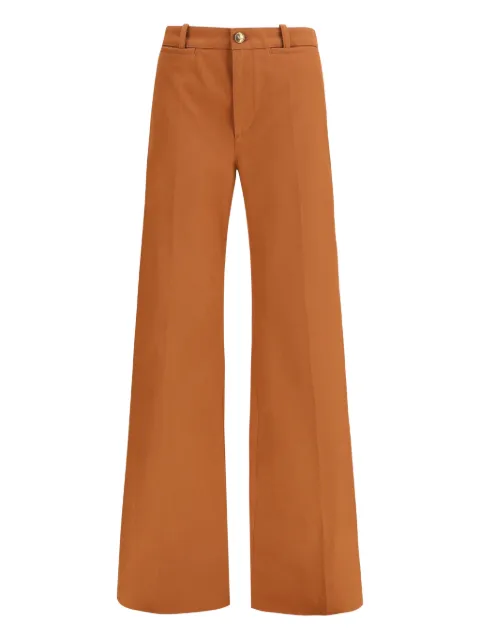 Chloé welt-pocket trousers