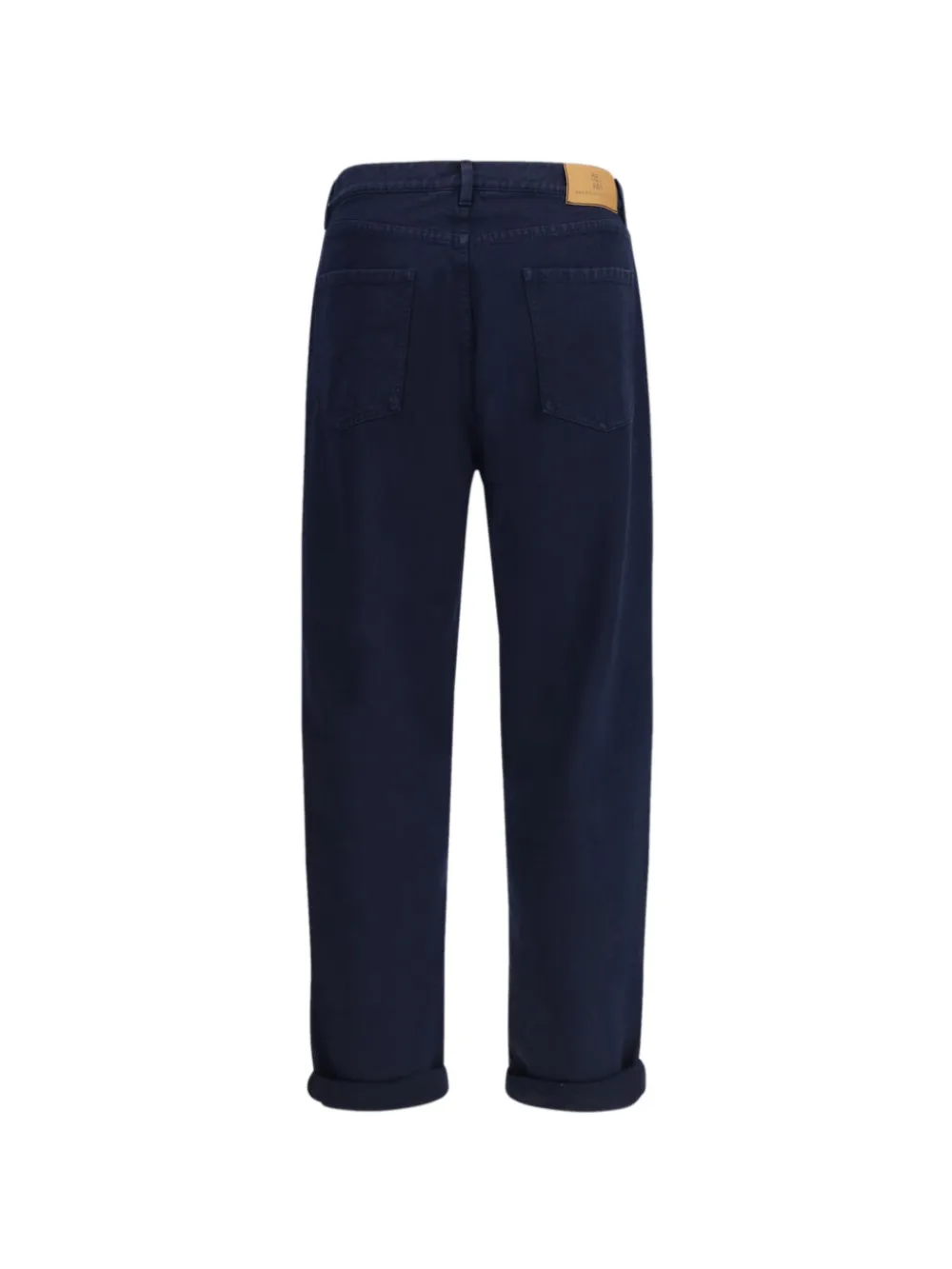  Brunello Cucinelli Vaqueros Iconic Fit Con Cinco Bolsillos - Azul 