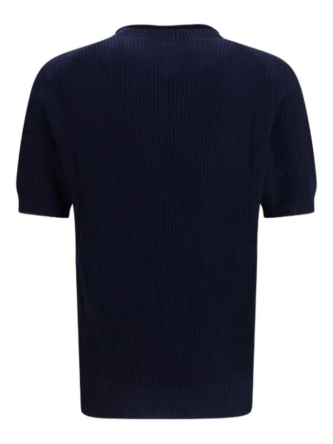 Brunello Cucinelli ribbed short-sleeve T-shirt