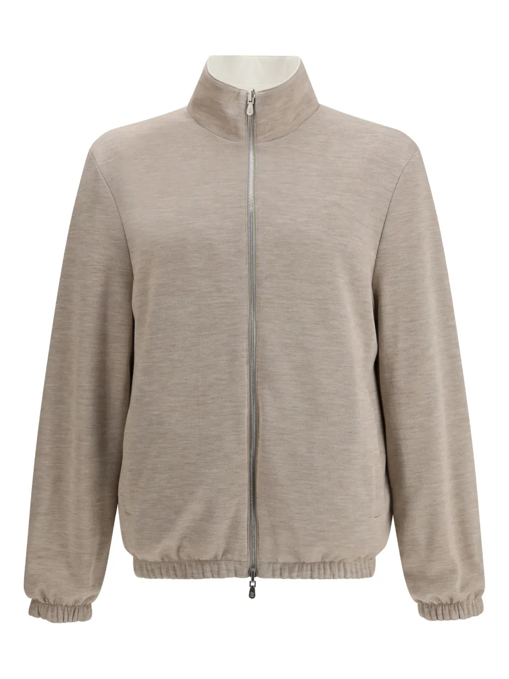  Brunello Cucinelli Reversible Zip-up Lightweight Jacket - White 