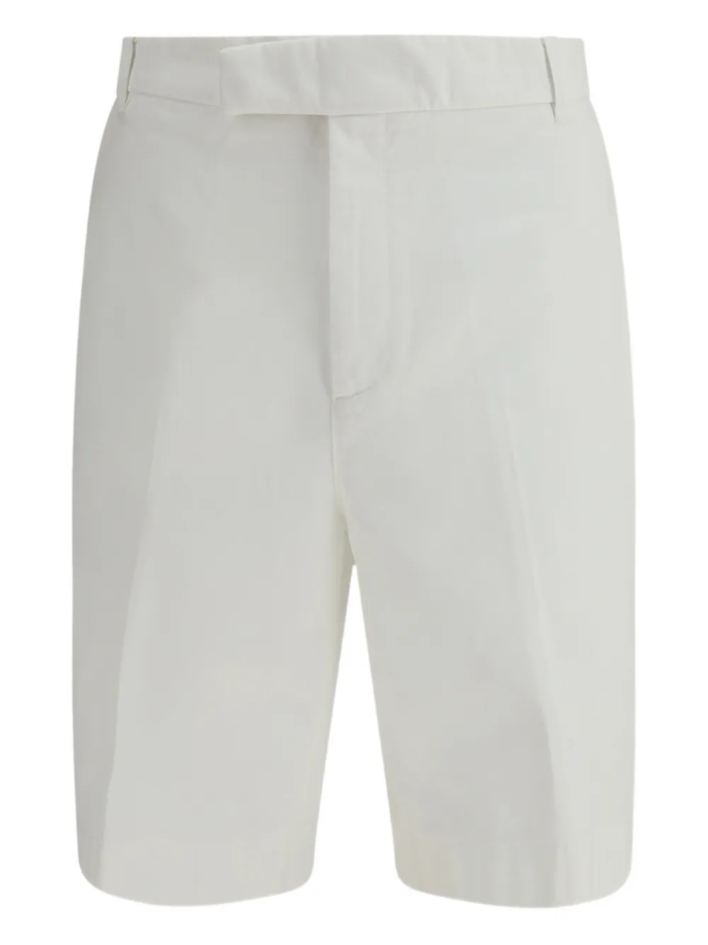 Thom Browne Tab Front Utility Chino Shorts | White | Image 1