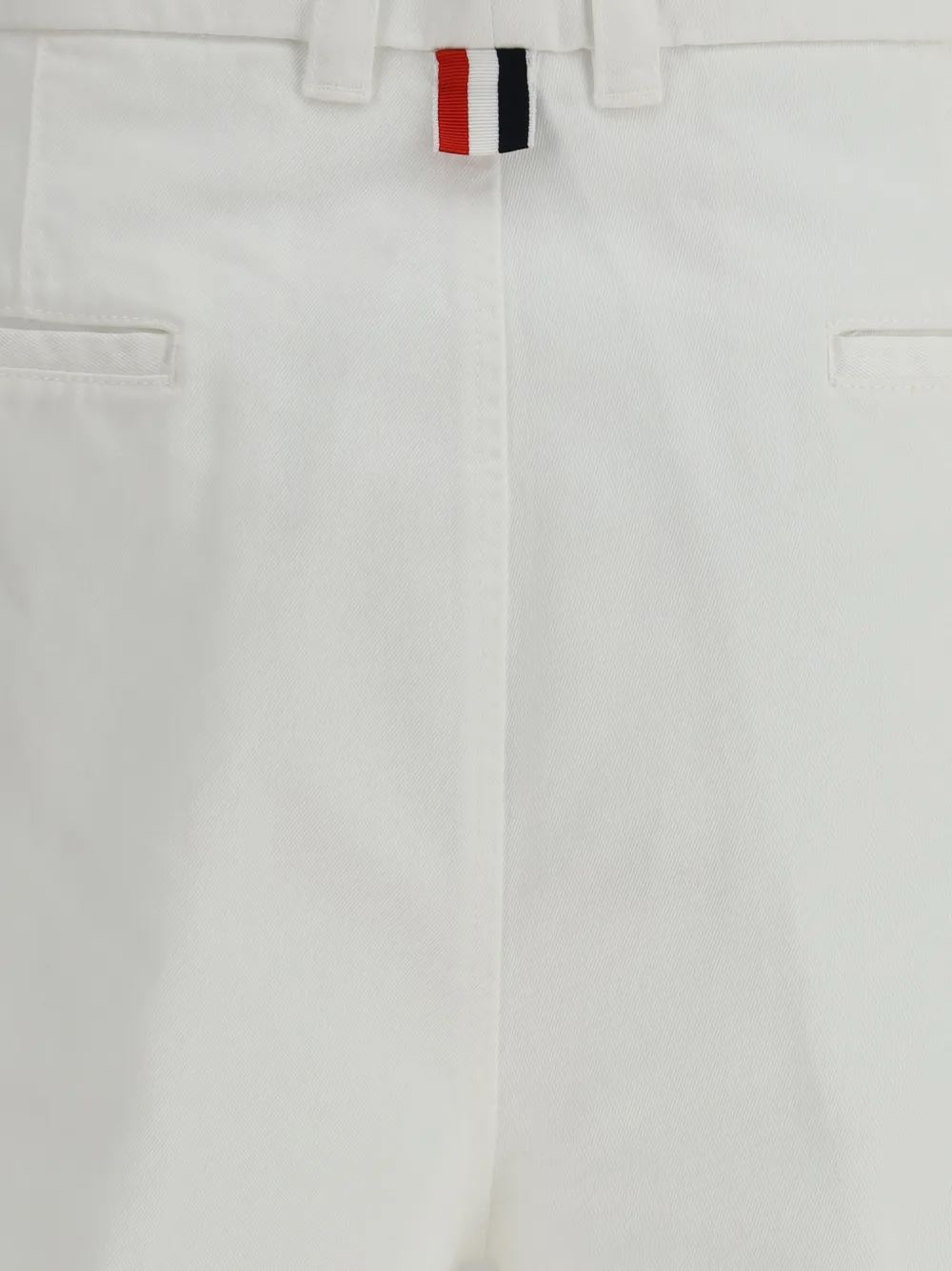 Thom Browne Tab cargo chino shorts Wit