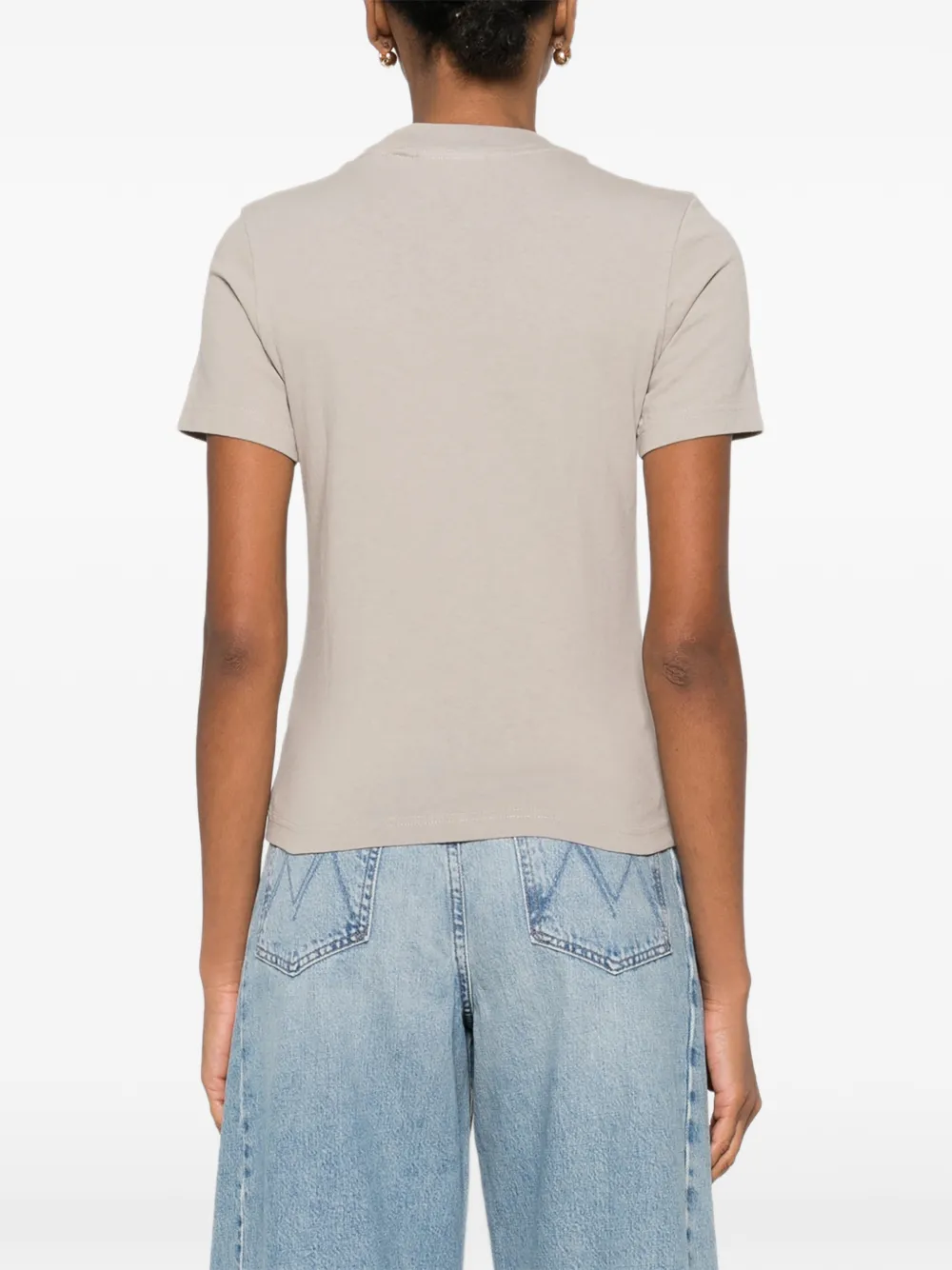 Axel Arigato T-shirt met logoprint Grijs
