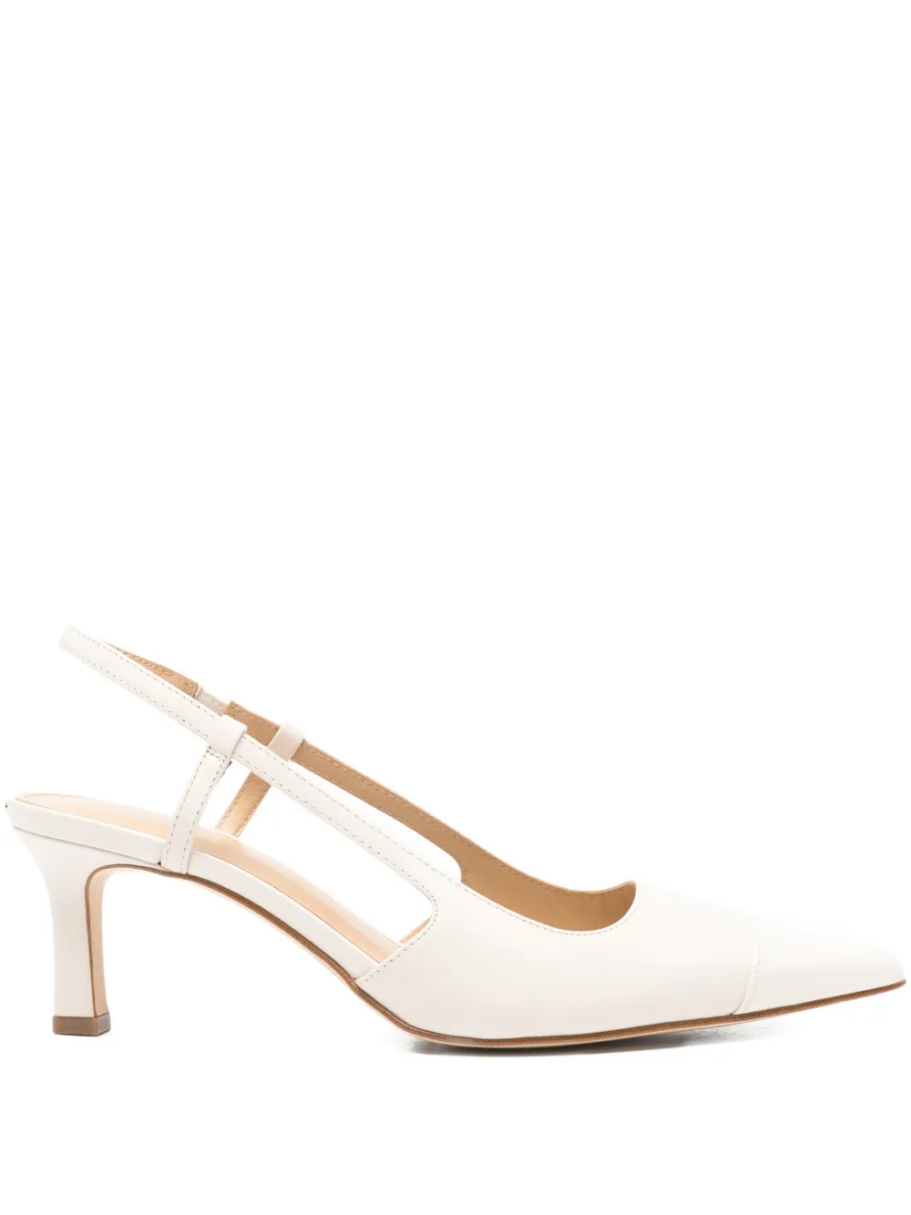 Michael Michael Kors slingback-strap leather pumps - Toni neutri