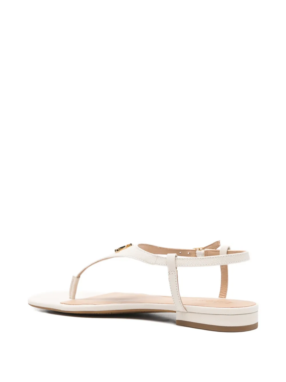 Lauren Ralph Lauren Leren sandalen Wit